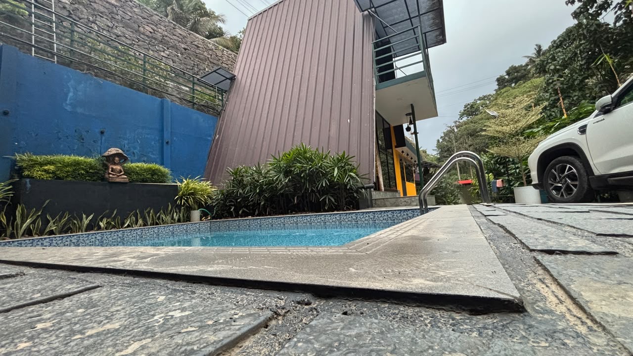 Private plunge pool at Swarg Residency